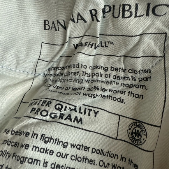 Banana Republic Slim LuxeTraveler mens jeans 40 x 32 NWOT light wash Spring - Picture 11 of 16